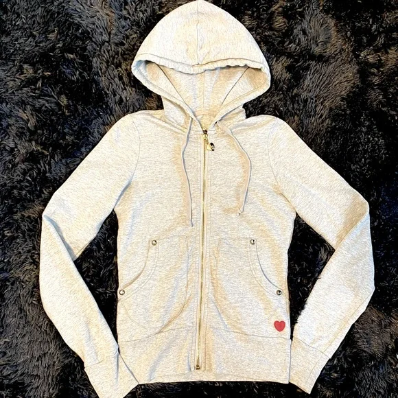 Twisted Heart Zip Up Hoodie - Picture 2 of 10